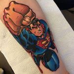 Superman tattoo by Dane Grannon #superman #DaneGrannon