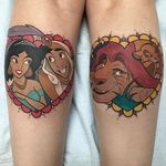 Lion King tattoo by Jaclyn Huertas. #JaclynHuertas #heart#lionking #disney #waltdisney #film #movie #animated #lion #animal #simba #mufasa #aladdin #jasmine