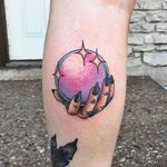 Crystal Ball Tattoo by Randy Conner #crystalball #fortuneteller #traditional #randyconner