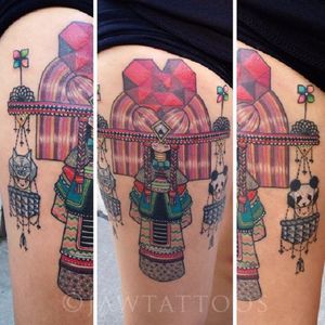 Koralie inspired tattoo #JessicaAnnWhite #Koralie #art #neotraditional #illustrative #koralietattoo
