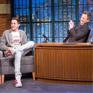SNL's Pete Davidson talks about his tattoos with Seth Myers. #SNL #harrypotter #petedavidson #sethmyers #popculture