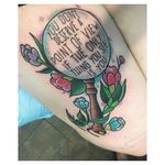 Paramore tattoo by mikeyrocksdvc on Instagram. #paramore #band #music #lyrics
