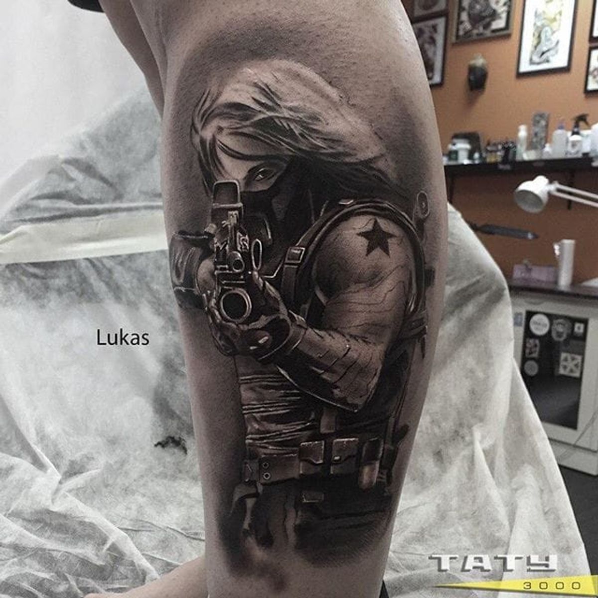 Tattoo uploaded by Robert Davies • Winter Soldier Tattoo by Andrey