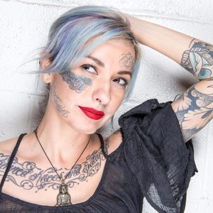 Beronica Schuster, Musink 2015 (Photograph: Leonard Oritz) #Musink #TattooConvention