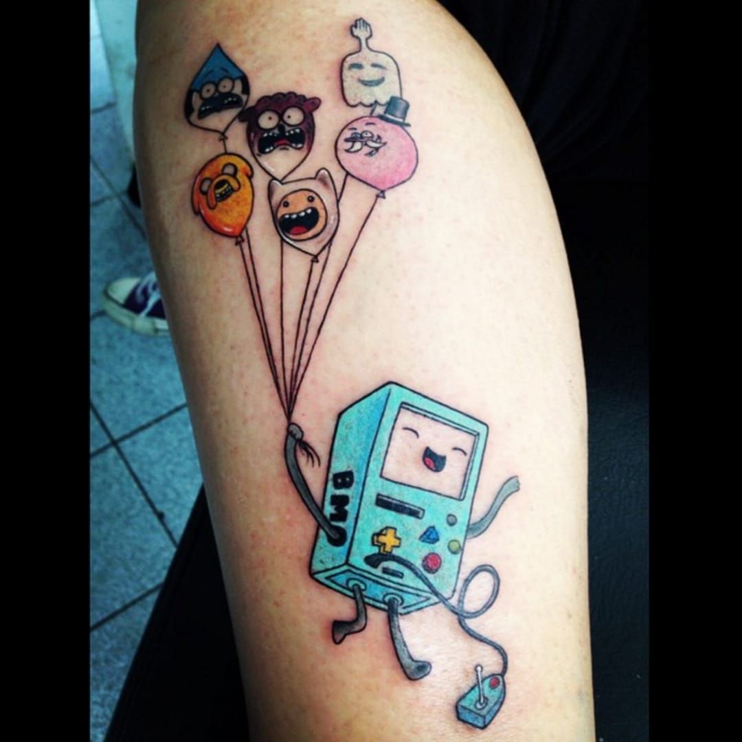 Adventure Time matching tattoos  couples tattoos  Matching couple tattoos  Tattoos Maching tattoos