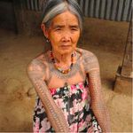 Kalinga tattoo artist Whang Od. Photo Lars Krutak via Facebook. #geometric #tribal #tribe #LarsKrutak