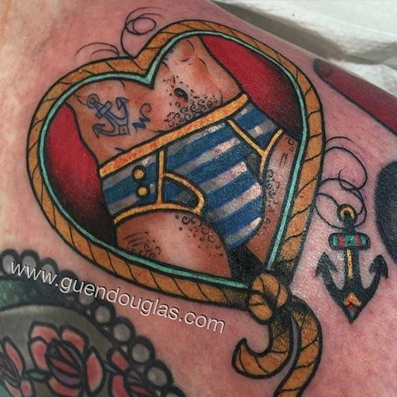 10 Zany Crotch Tattoos by Guen Douglas • Tattoodo 10 Zany Crotch Tattoos by Guen Douglas • Tattoodo