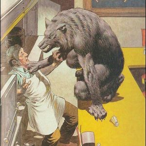 Illustration from Cycle of the Werewolf by Bernie Wrightson #berniewrightson #werewolf #stephenkind