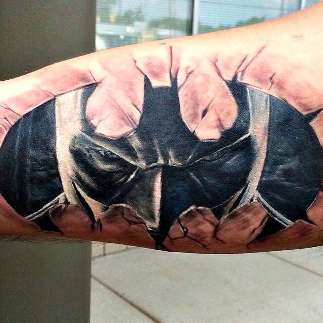 50 Batman Symbol Tattoo Designs [2024 Inspiration Guide]