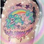 BDSM unicorn tattoo by Shannon Meow. #ShannonMeow #girly #cute #kawaii #pastel #unicorn #wtf #bdsm