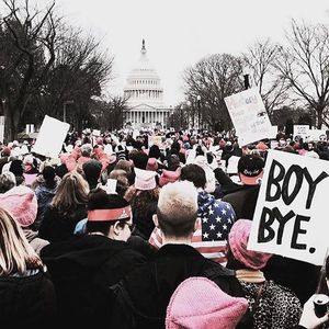 Women's March on Washington D.C. (via IG-womensmarch) #womensmarch #womensmarchonwashington #NikkiLugo #political