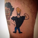 Johnny Bravo por Tommaso Gentili! #TommasoGentili #cartoon #cartoontattoo #nostalgic #nostalgia #geek #nerd #cartoonnetwork #johnnybravo #cartooncartoons