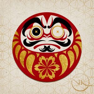 Daruma #daruma #darumatattoo #oriental #japao #japan #talisma #talisman #amulet #amuleto #luck #sorte