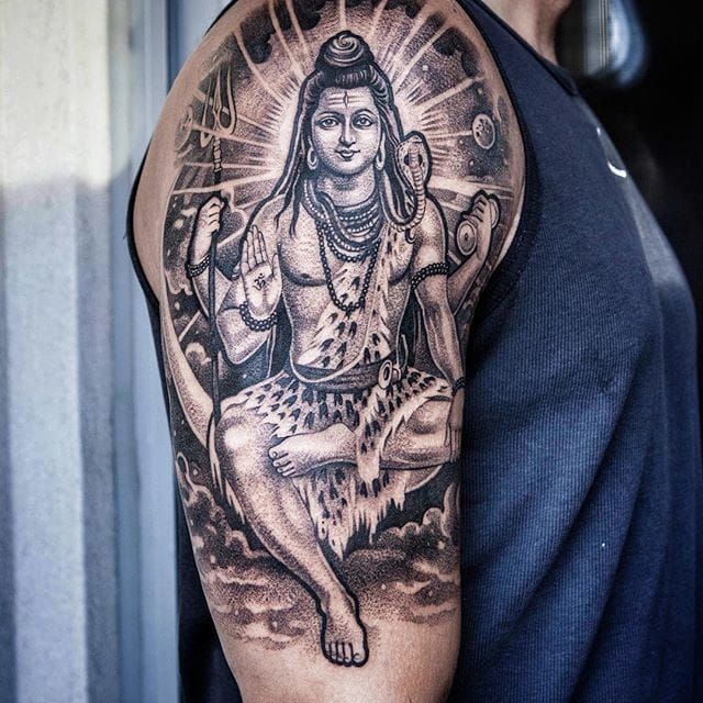Share 124+ tattoo shiva images best