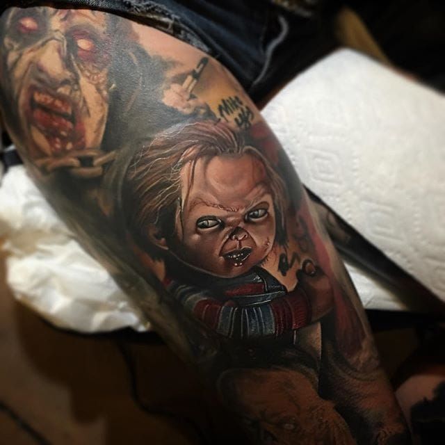 Chucky  The Wright Ink Cramlington Tattoo Studio