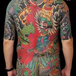 Japanese Bodysuit Tattoo by Diao Zuo #bodysuit #bodysuittattoo #japanese #japanesetattoo #japanesebodysuit #taiwan #DiaoZuo
