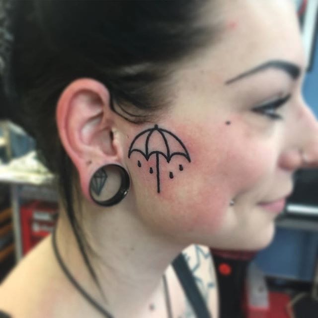 Tattoo uploaded by Xavier • Bring Me The Horizon umbrella tattoo