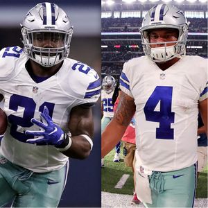 Ezekiel Elliott and Dak Prescott. #NFL #Cowboys #Dallas #DallasCowboys