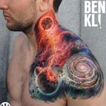 Galaxy tattoo via ben_klishevskiy #BenKlishevskiy #galaxytattoo #spacetattoo