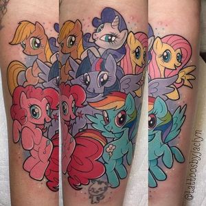 Tattoo uploaded by Luiza Siqueira • My little pony #JaclynHuertas #gringa  #cute #fofa #fullcolor #colorida #mylittlepony #horse #cavalo #desenho  #animação #cartoon • Tattoodo