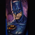 The Dark Knight by Ben Ochoa (IG—ben_ochoa). #Batman #BenOchoa #color #comicbooks #DC #portraiture