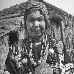 Ainu Woman, unknown photographer #Japanese #Tattooed #Ainu #Woman #Ainuwoman #Japan #tradition