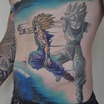 Gohan Tattoo by Steve Butcher #Gohan #DragonBall #Manga #SteveButcher #gohantattoo