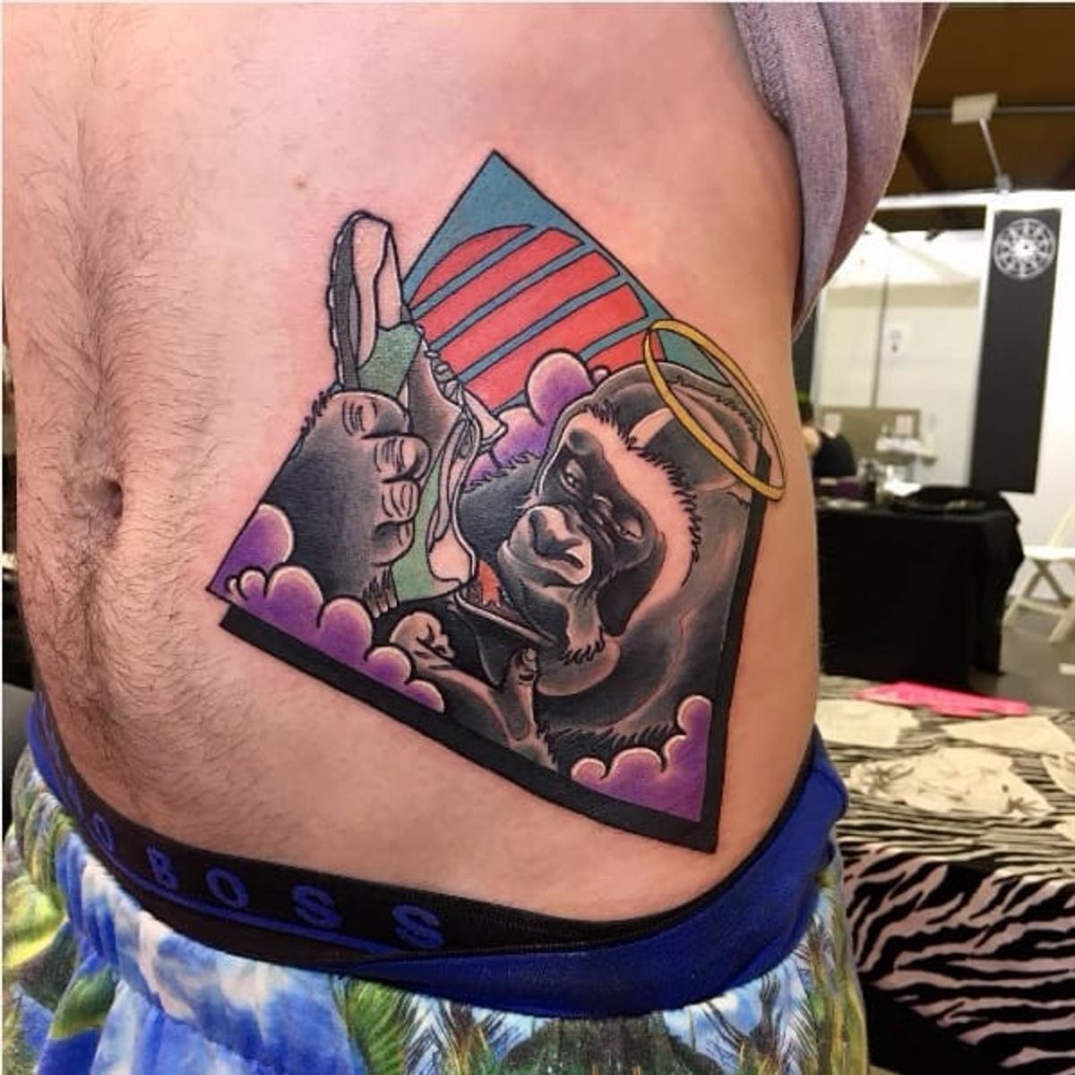 Tattoo uploaded by JenTheRipper • Harambe tattoo by Brodie Pedersen 