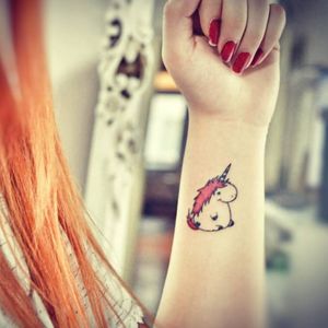 Cute small unicorn design by Murat Gürel #unicorn #animal #magicalanimal #cute #girly #MuratGurel