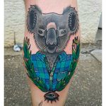 Koala by Erik @Erik777Tattoo #Erik777Tattoo #Cute #KoalaTattoo #Koala