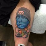Eminem Tattoo by Cory Salls #eminem #eminemart #marshallmathers #marshallmathersIII #rapper #rap #hiphop #music #CorySalls