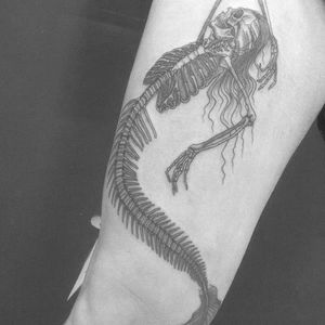 #lunalu #Mermaid #Sereia #blackwork #tatuadoresbrasileiros #tatuadoresbr