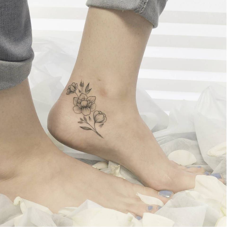 20 Small Ankle Tattoos Youll Want To Try