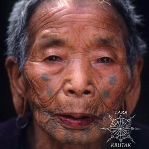 Konyak elder, photograph taken in Nagaland, 2010 #konyak #tribal #tribe #patternwork #history #LarsKrutak