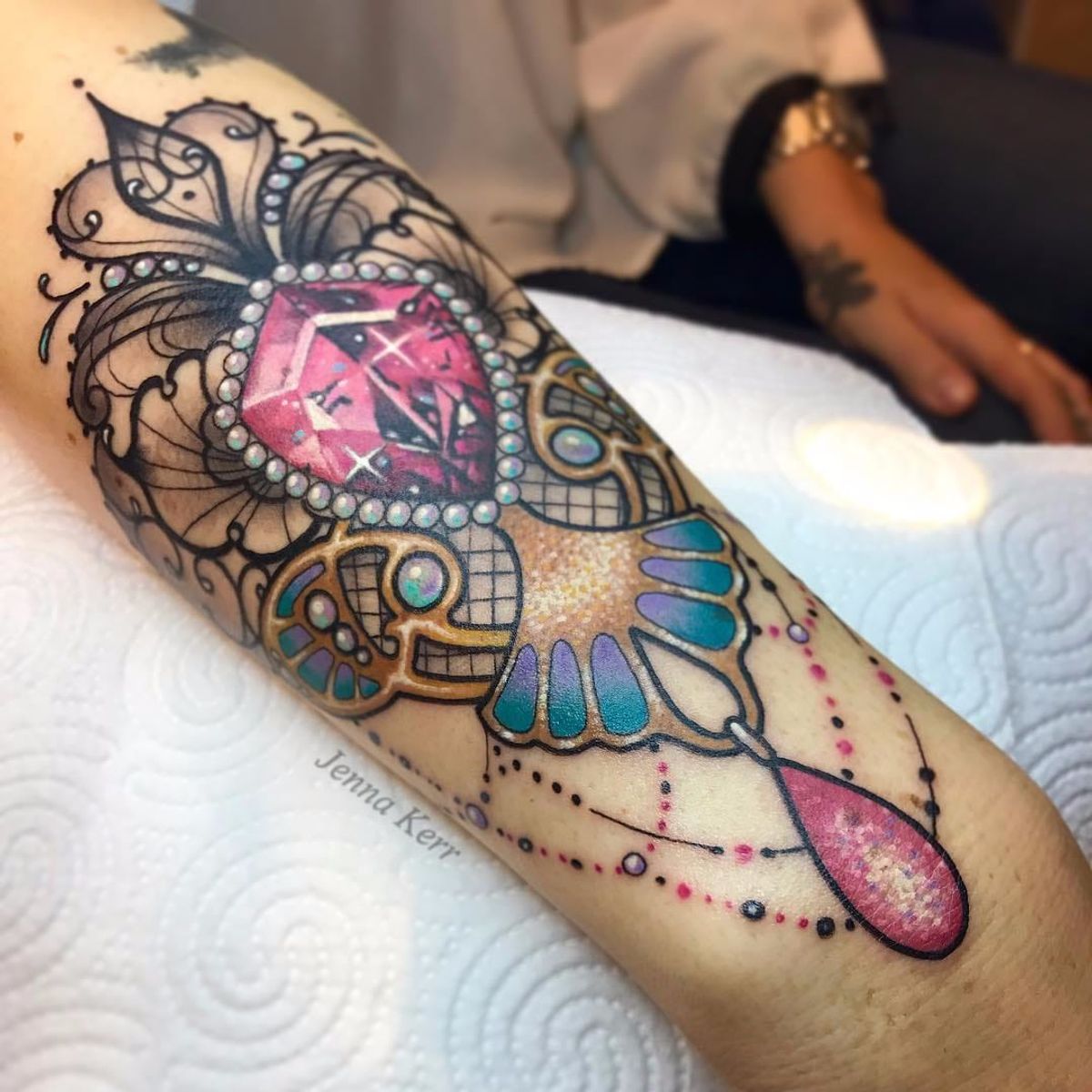 Tattoo uploaded by Tattoodo • Ornamental lovely by Jenna Kerr # ...