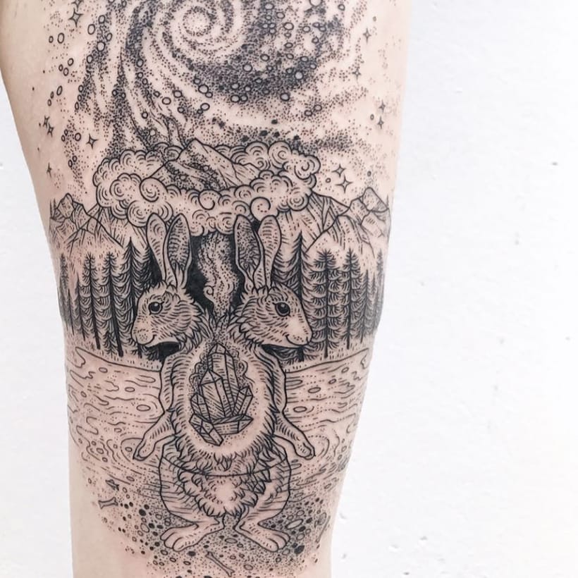 Pony Reinhardt Flora And Fauna Tattoo Wonderland  Tattoodo