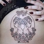 Pretty tattoo by Zelina Reissinger #ZelinaReissinger #linework #minimalistic #small #roses #blackwork #btattooing #blckwrk