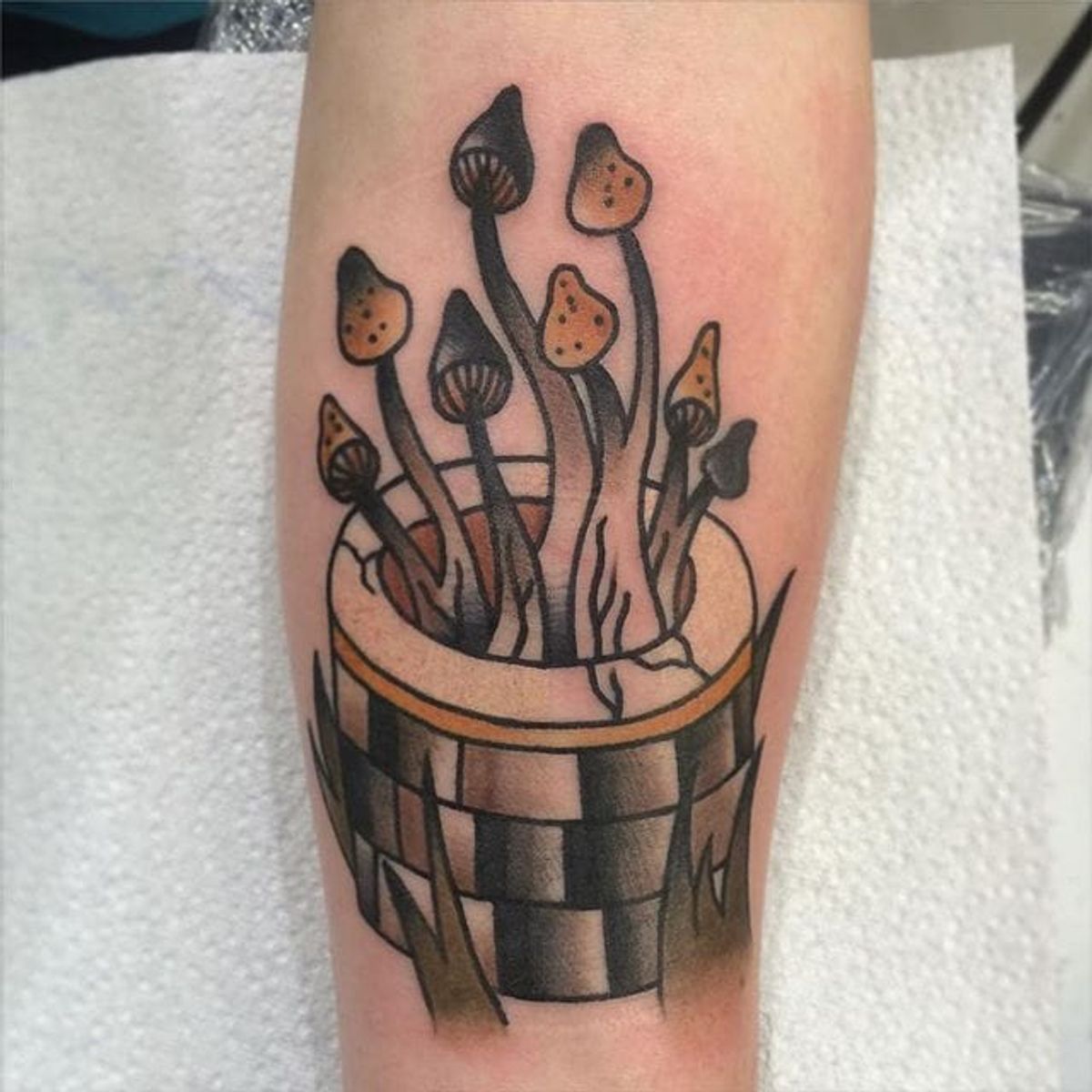 Tattoo uploaded by Robert Davies • Wishing Well Tattoo by Lars Becker 