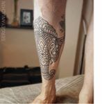 Lovely Ganesh tattoo by Sergey Anuchin #SergeyAnuchin #linework #geometric #ornamental #mehndi #ganesh #elephant