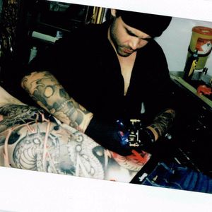 Joao Bosco at Work #tattooartist #tattooist #JoaoBosco #AtWork #InTheParlour #AtTheStudio #tattooer