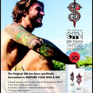 Original SIN is formulated to help heal and protect tattoos (via theoriginalsinstory.com) #sunscreen #tattooaftercare #tattoocare #Australia #originalsin