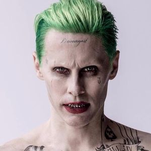 Pictured, Jared Leto as Joker – Entertainment Weekly. #suicidesquad #jaredleto #film #actor #tattooedactor