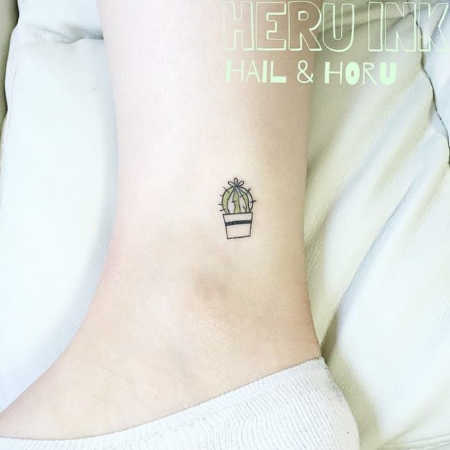 Succulent tattoo by Zaya Hastra  Tattoogridnet