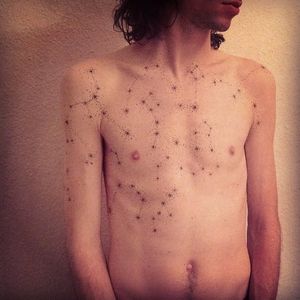 Constellations. #dotwork #dots #pointillism #stars #constellation #SailorRaffy