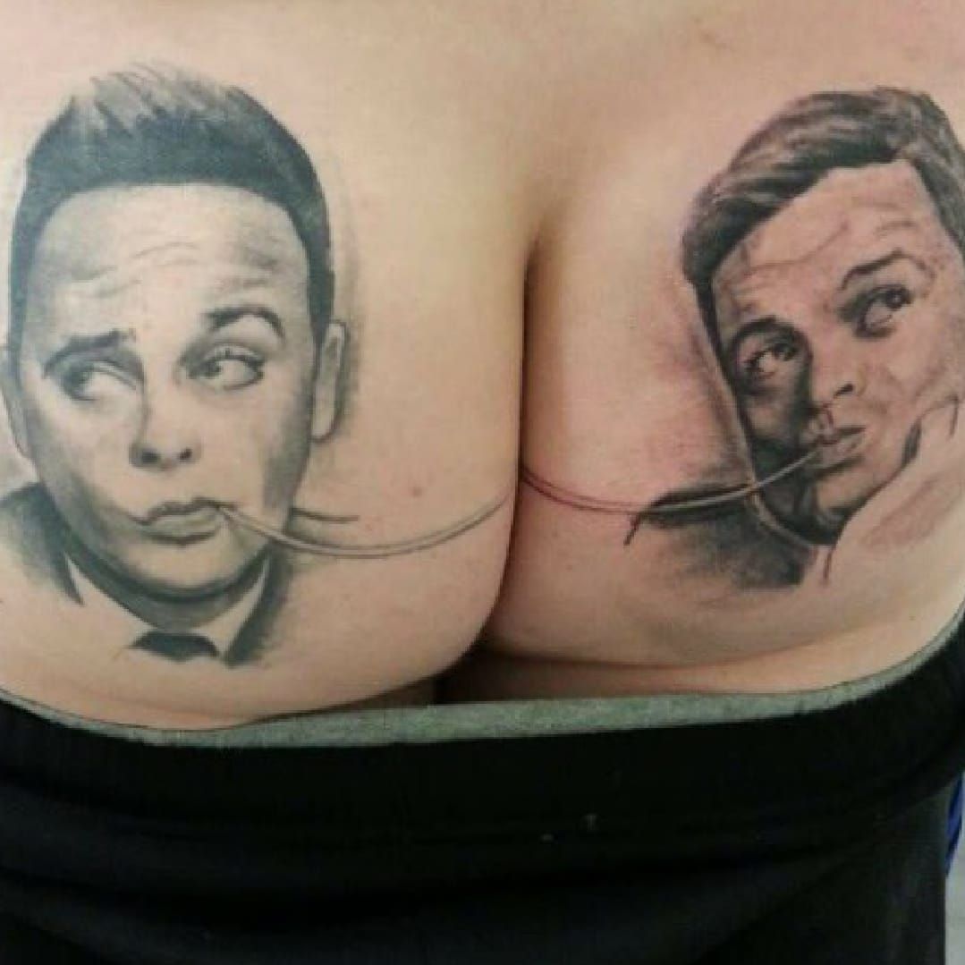 Tattoo uploaded by Joe • Ant and Dec butt tattoo. #AntandDec #Comedy #Funny • Tattoodo