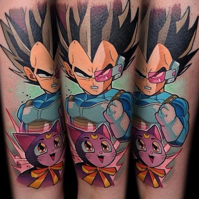 Tattoo uploaded by Luiza Siqueira • #MatheusAlves #brasil #brazil  #brazilianartist #tatuadoresdobrasil #aquarela #watercolor #colorido  #colorful #sketch #goku #dbz #dragonballz #nerd #geek #animação #desenho  #anime #manga #supersaiyajin • Tattoodo