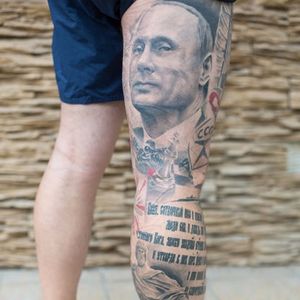 Tattooed Russia, photo by Ulyana Turchanina. #Russia #Russian #patriot #pride #vladimirputin #ussrlandmarks #ussr #religious