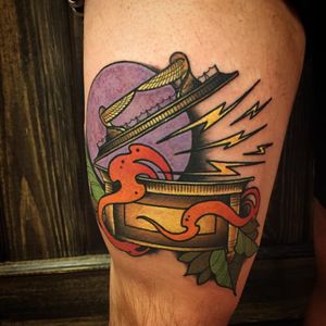 The ark. (via IG - chase_tattoos) #IndianaJones #IndianaJonesTattoo #IndianaJonesTattoos
