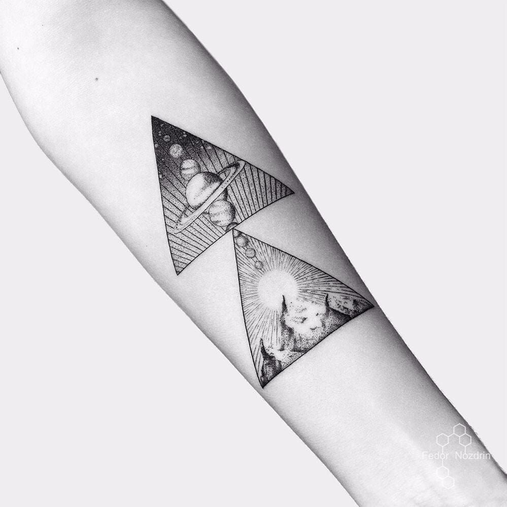 Details 92 about hand triangle tattoo best  indaotaonec