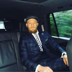 Before his fight with Dustin Porier, McGregor said, "Dustin thinks it's all talk. But when he wakes up with his nose plastered on the other side of his face, he's gonna know it's not all talk." #ConorMcGregor #UFC #MMA